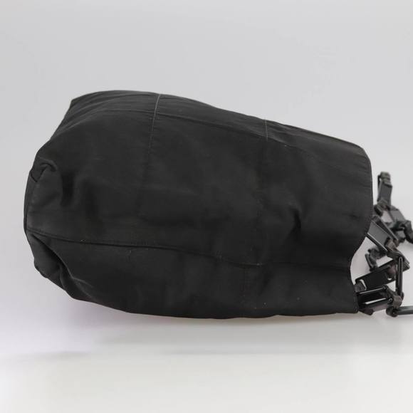 PRADA Shoulder Bag Nylon Black Auth 107933 - Picture 5 of 16